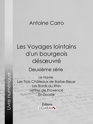 cover image of Les Voyages lointains d'un bourgeois désoeuvré